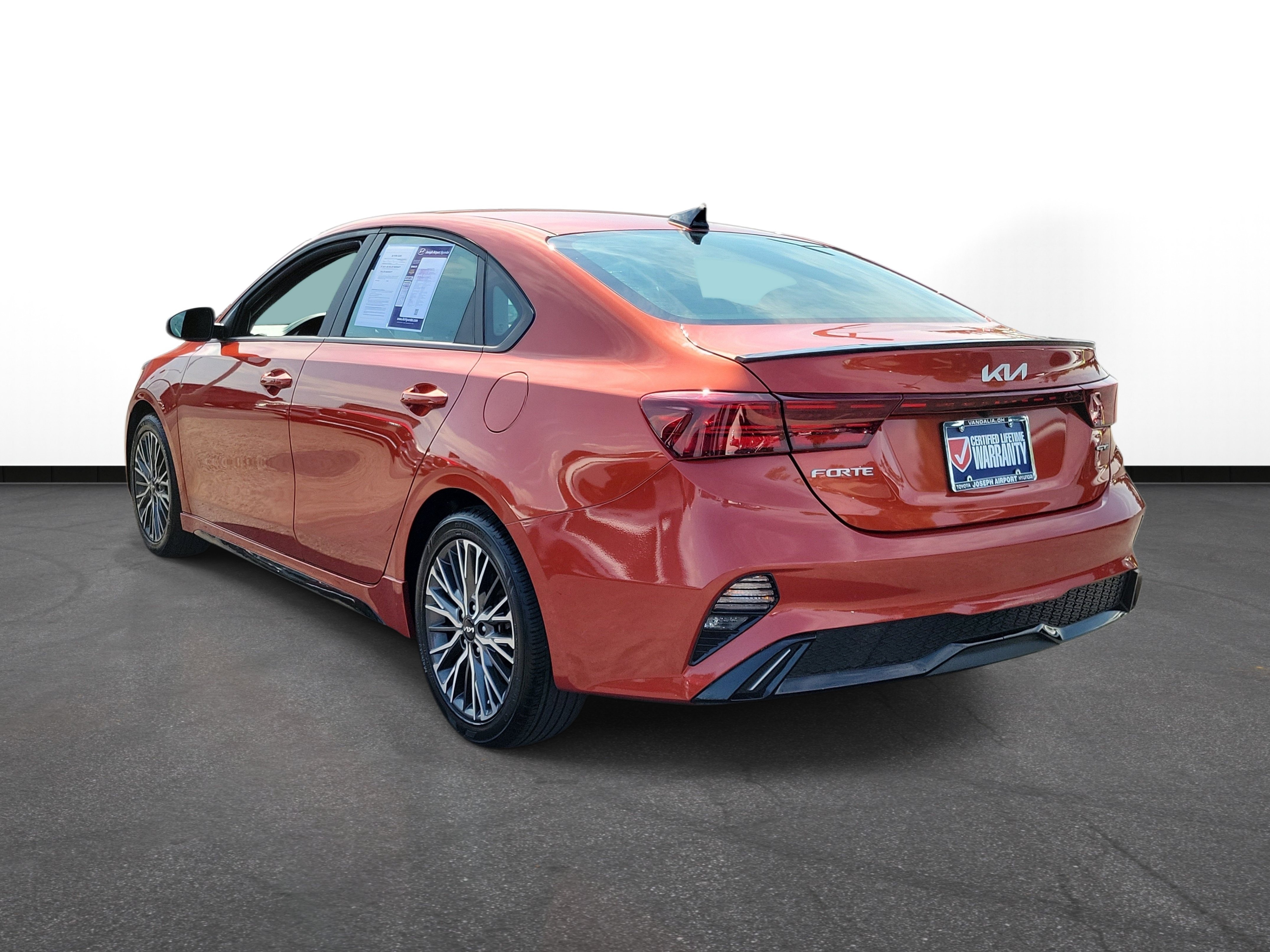 Used 2022 Fire Orange Kia GT-Line image 3