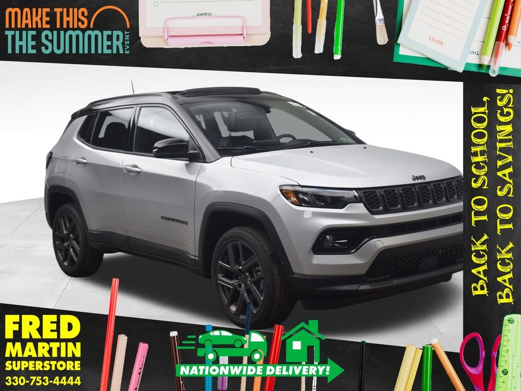 New 2026 Silver Zynith Metallic Clearcoat Jeep Limited image 1