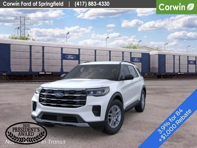 New 2026 Star White Metallic Tri-Coat Ford Active image 2