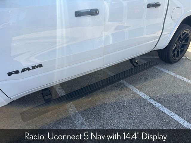 New 2026 Ivory White Tri-Coat Pearl-Coat Exterior Paint RAM Laramie image 11