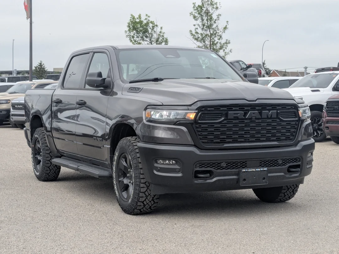 New 2026 Grey RAM Warlock - - 3.0L Hurricane Twin Turbo - E-Locker Axle - 18 Blk Wheels - 400W Inverter & More! image 2