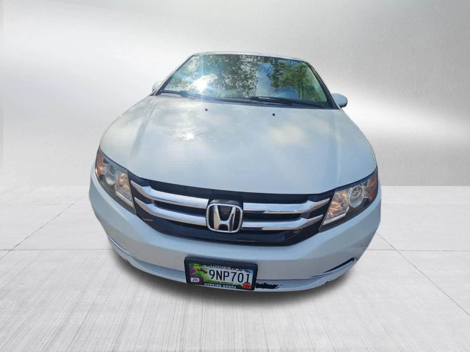 Used 2015 Honda Odyssey EX-L with VIN 5FNRL5H69FB070756 for sale in Hopkins, Minnesota