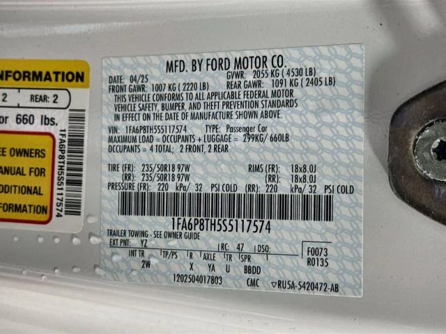 2025 Ford Mustang EcoBoost Fastback - Photo 60