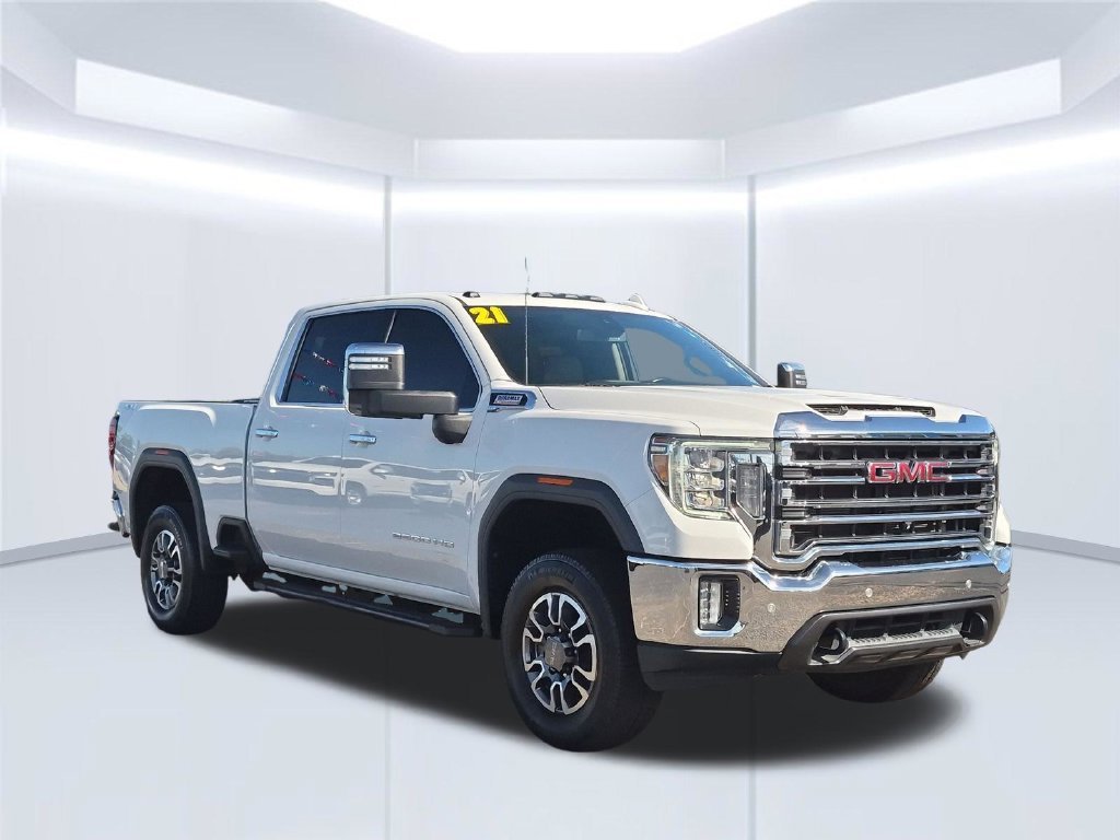 Used 2021 White GMC SLT image 8