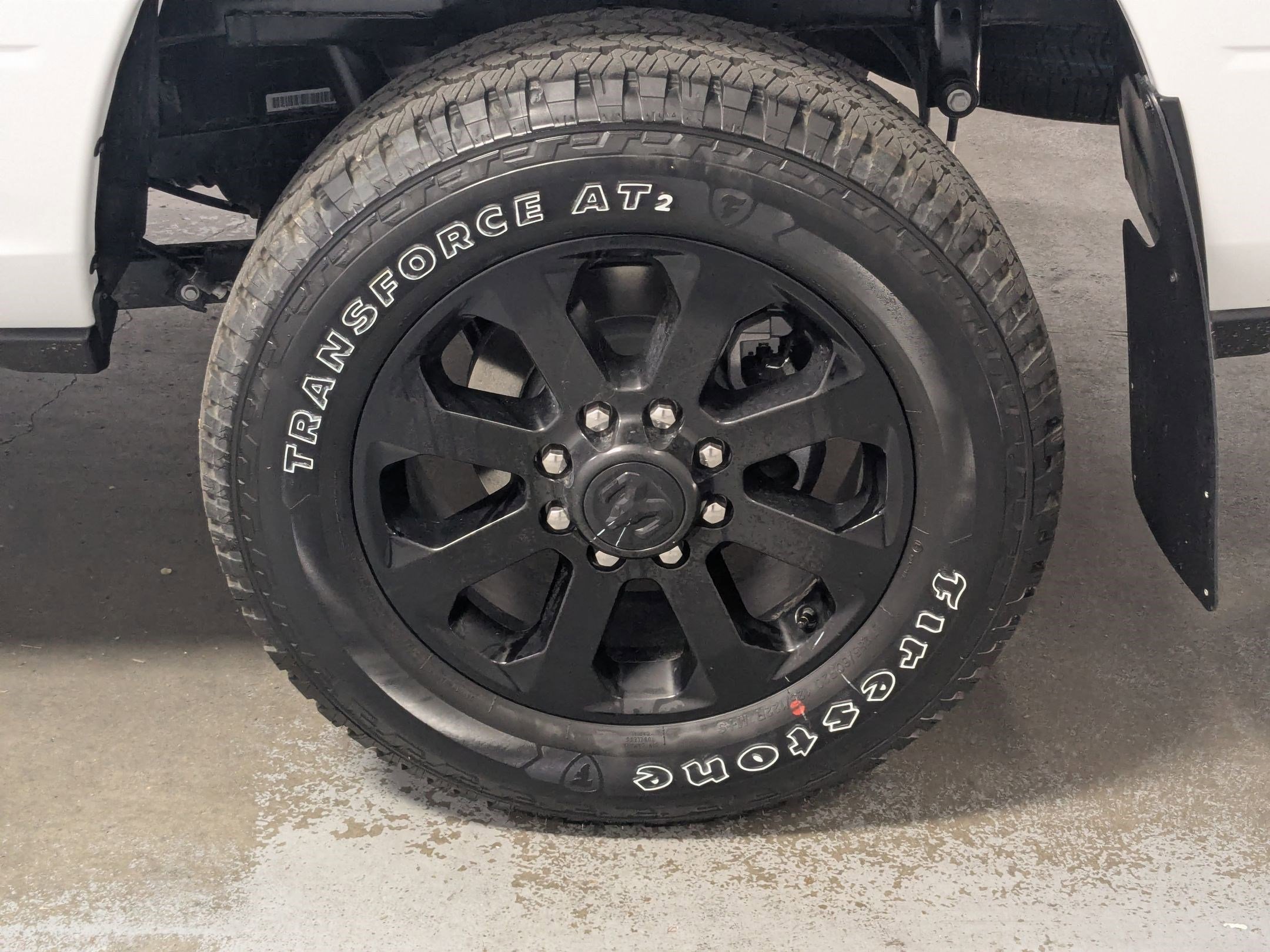 New 2026 Bright White Clear-Coat Exterior Paint RAM Laramie image 18