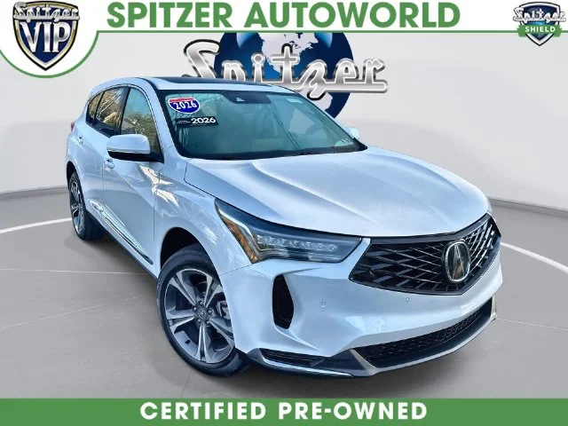 Certified Used 2026 Platinum White Pearl Acura SH-AWD with Technology Package image 1