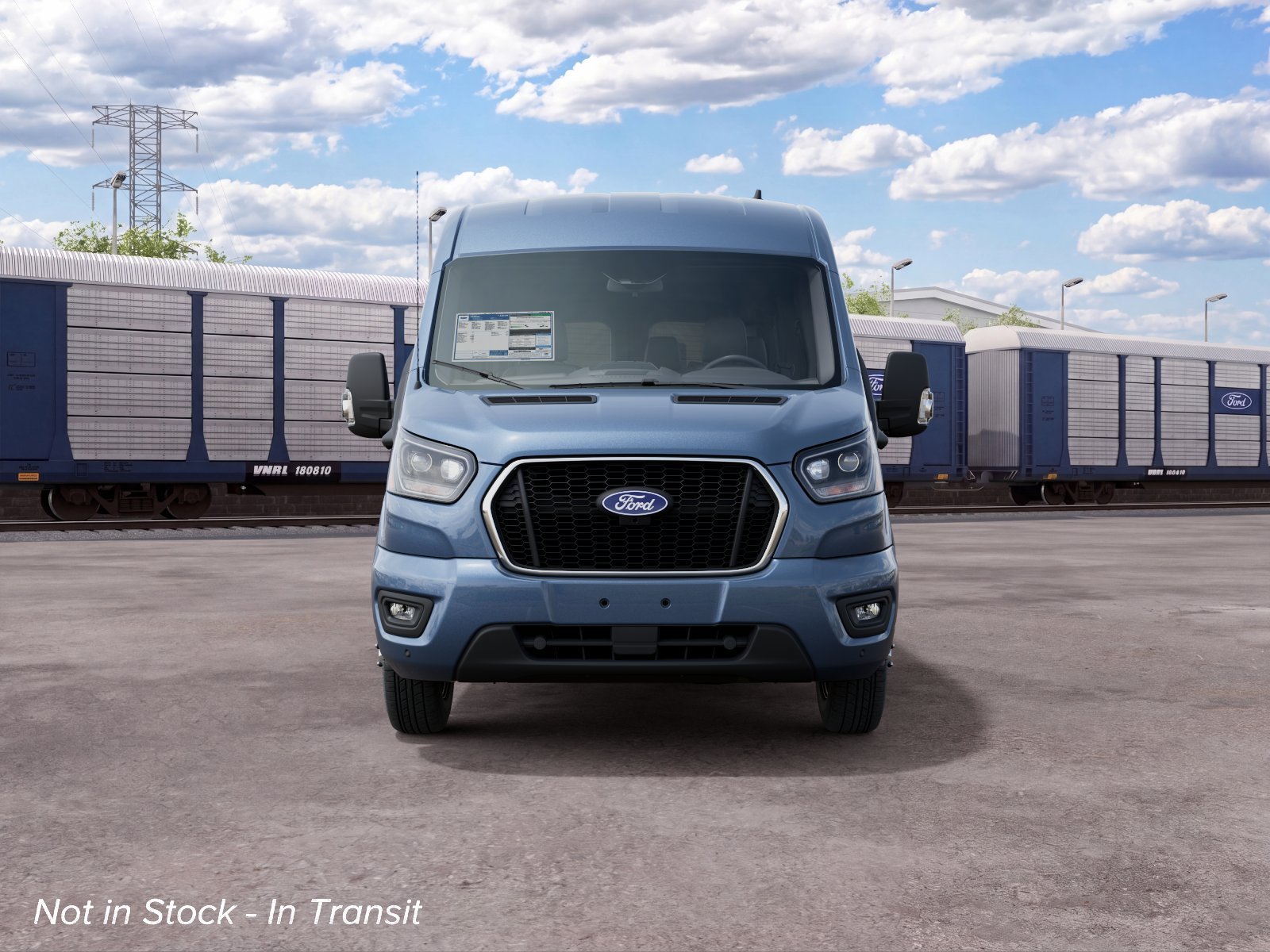 New 2027 Blue Metallic Ford XLT image 3