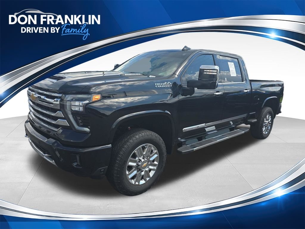 Used 2024 Black Chevrolet High Country image 1