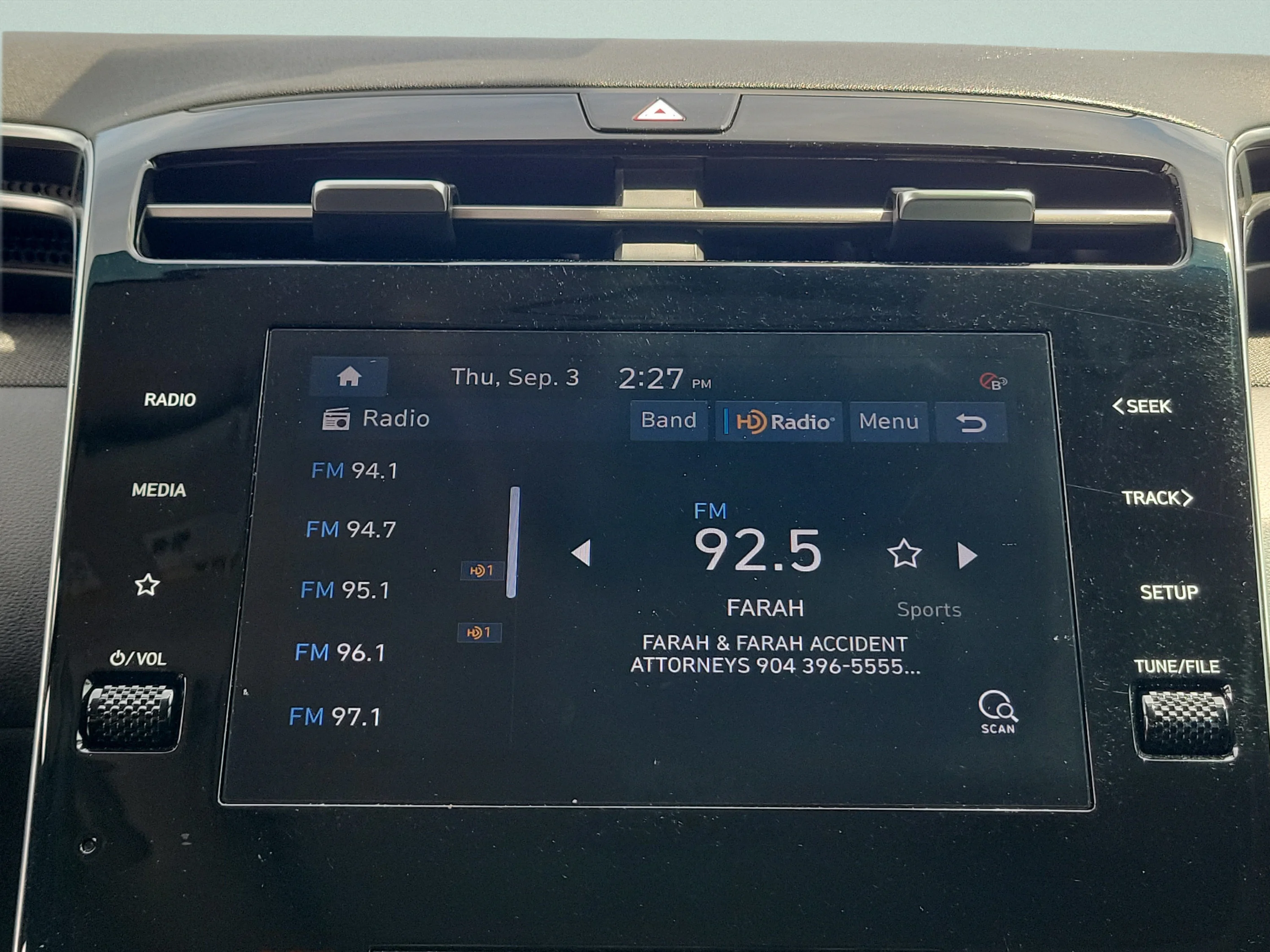 Used 2022 Intense Blue Hyundai SEL image 26