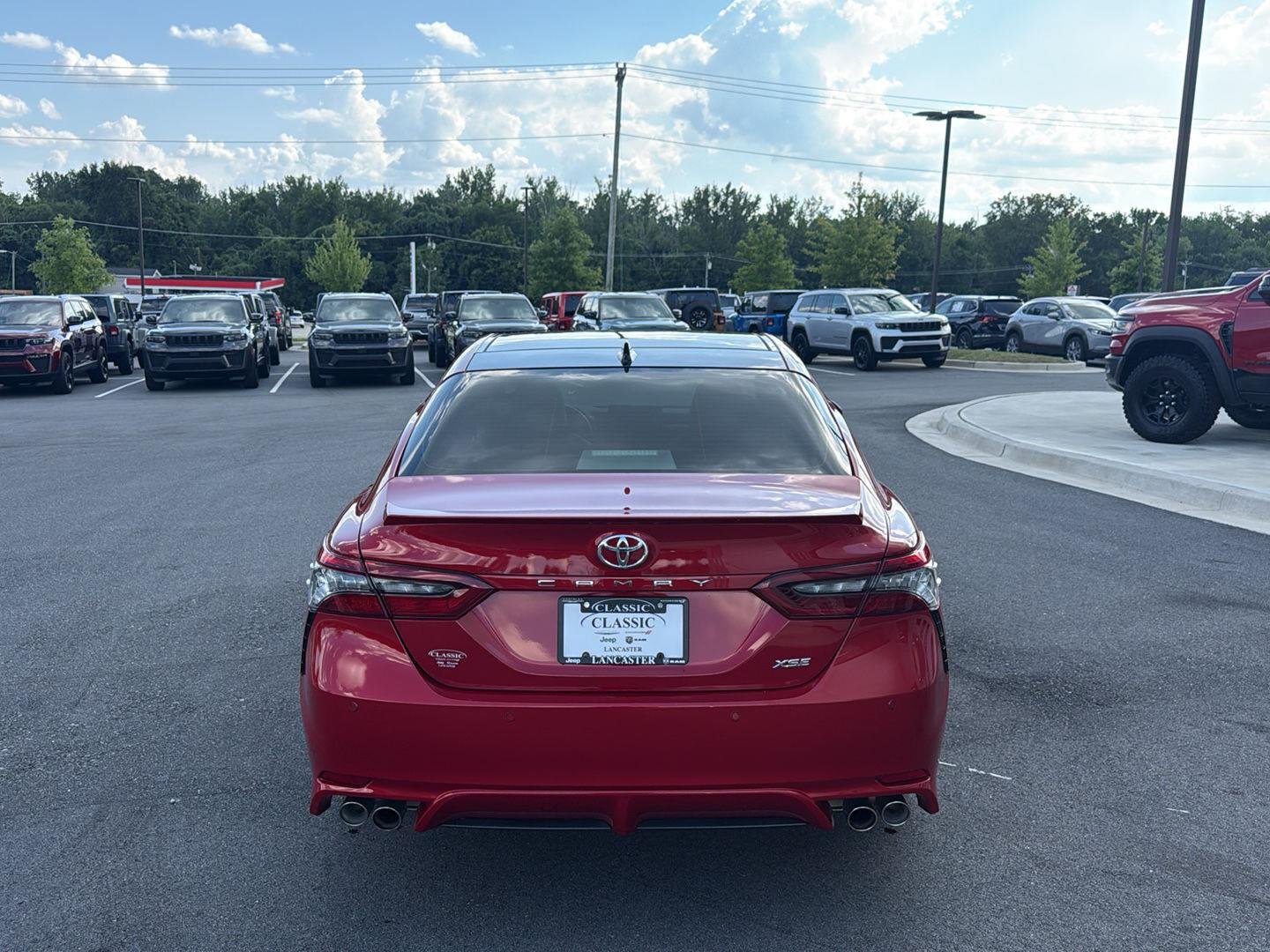 Used 2024 Supersonic Red Toyota XSE V6 image 7