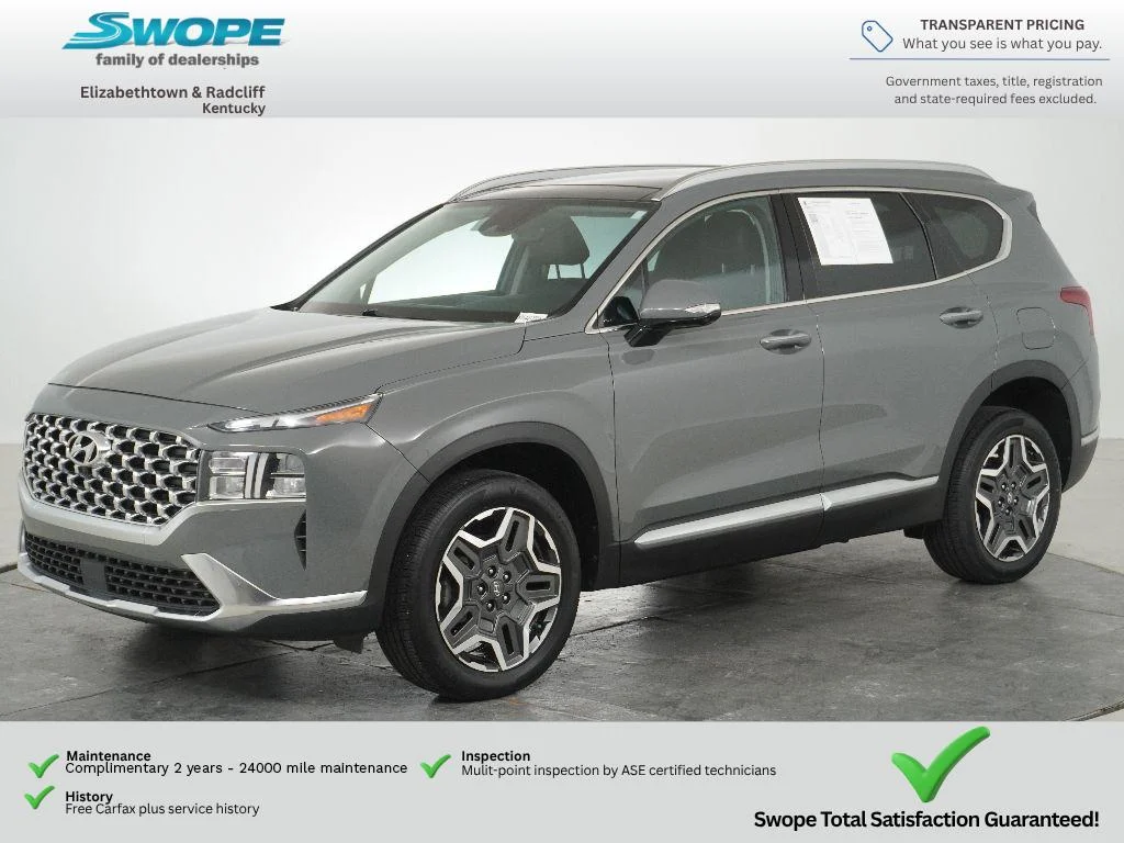 Used 2023 Hampton Gray Hyundai SEL Premium image 7