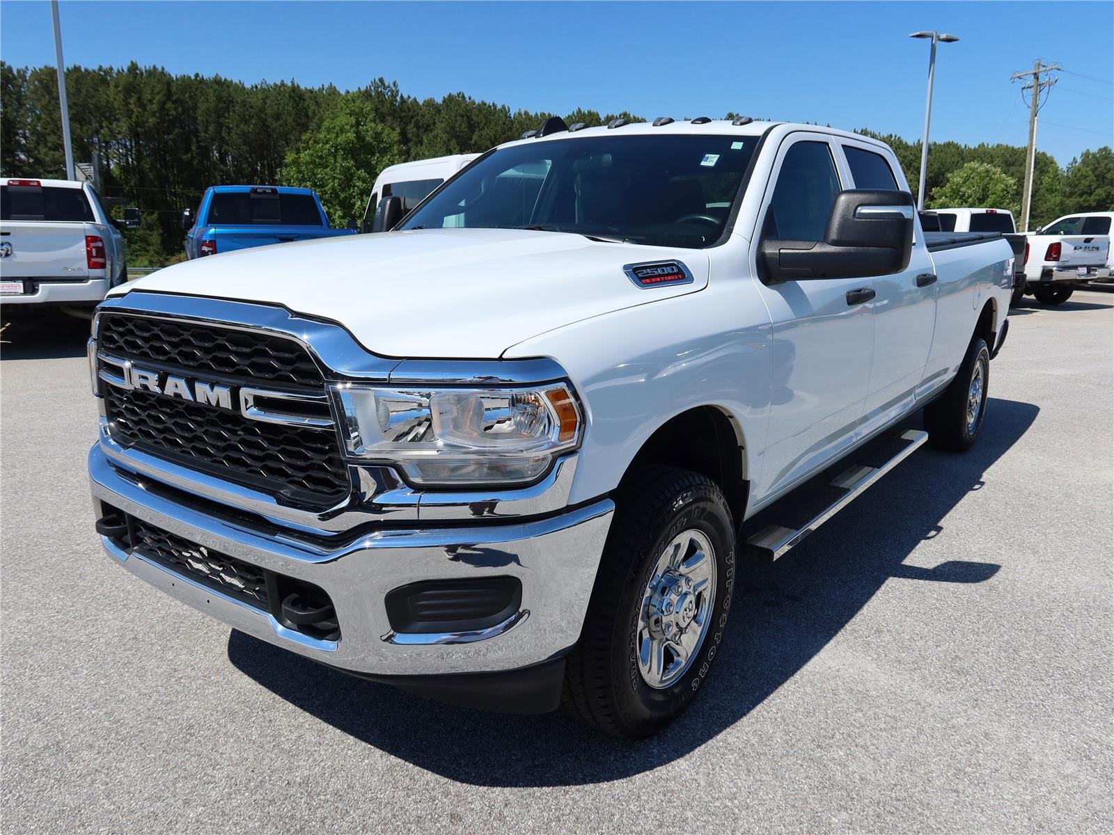 Certified Used 2024 Bright White Clearcoat Ram Tradesman image 3