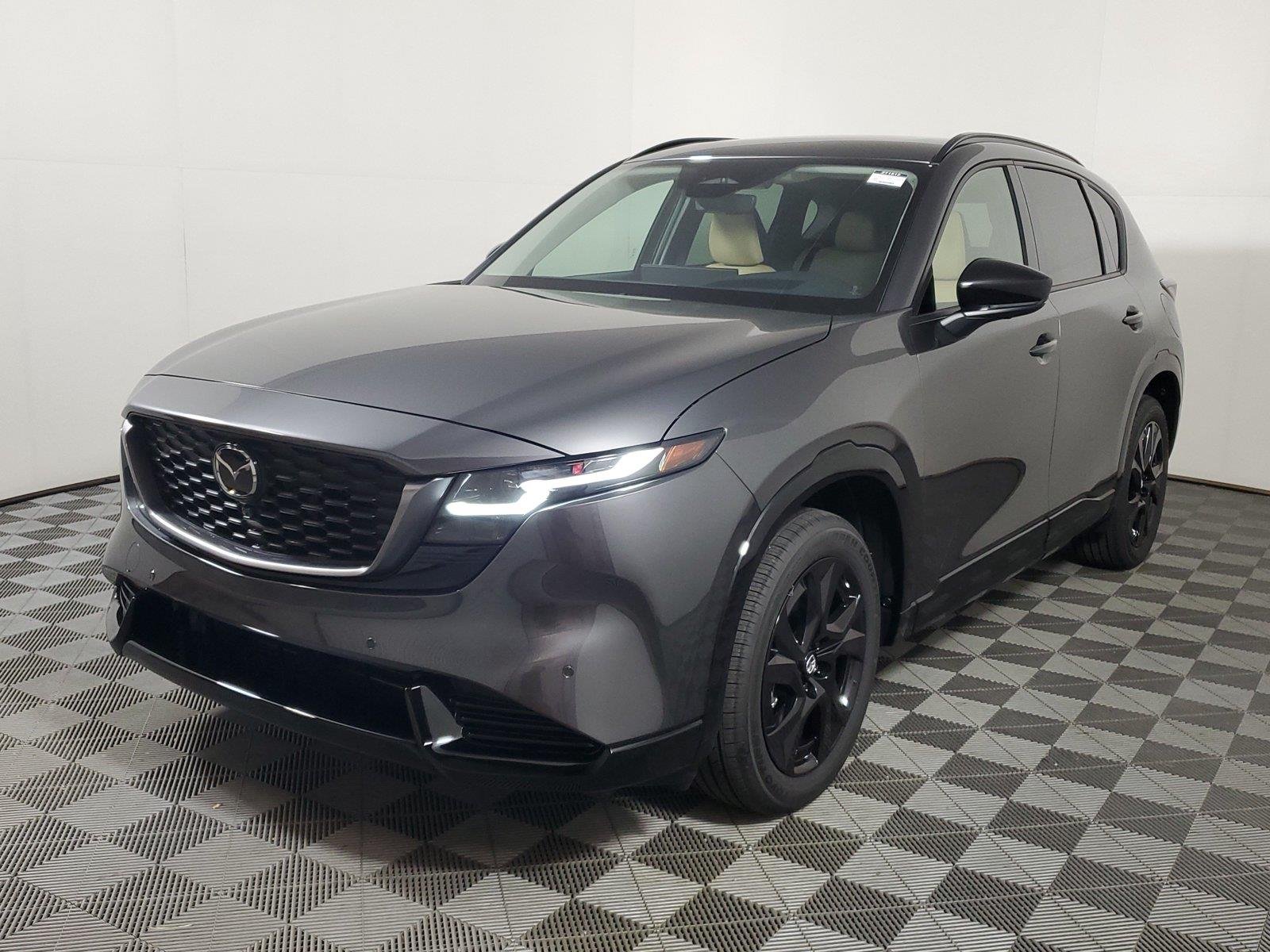 New 2026 Machine Gray Metallic Mazda 2.5 S Premium Plus AWD image 1