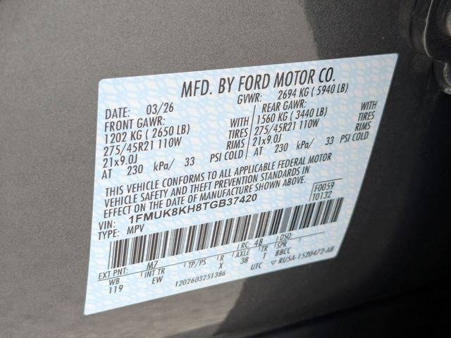 New 2026 Carbonized Gray Metallic Ford ST-Line image 28