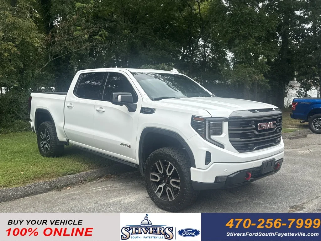 Used 2023 White GMC AT4 image 1