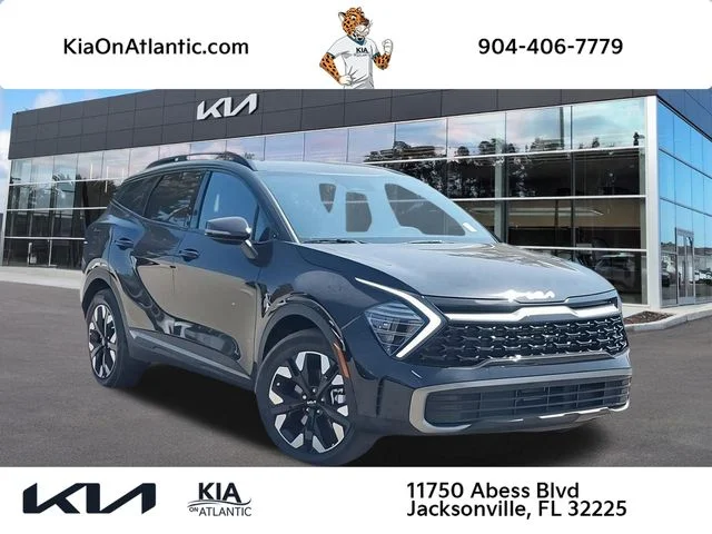 New 2024 Fusion Black Kia X-Line image 1