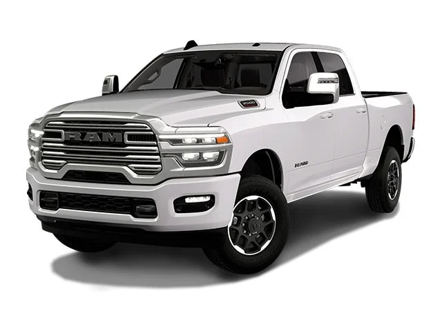 New 2026 Bright White Clearcoat Ram LARAMIE CREW CAB 4X4 6