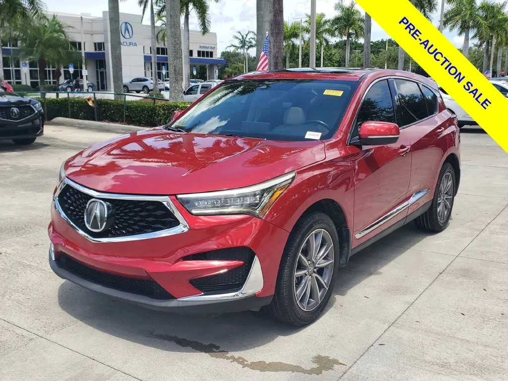 Used 2021 Red Acura Technology Package image 3
