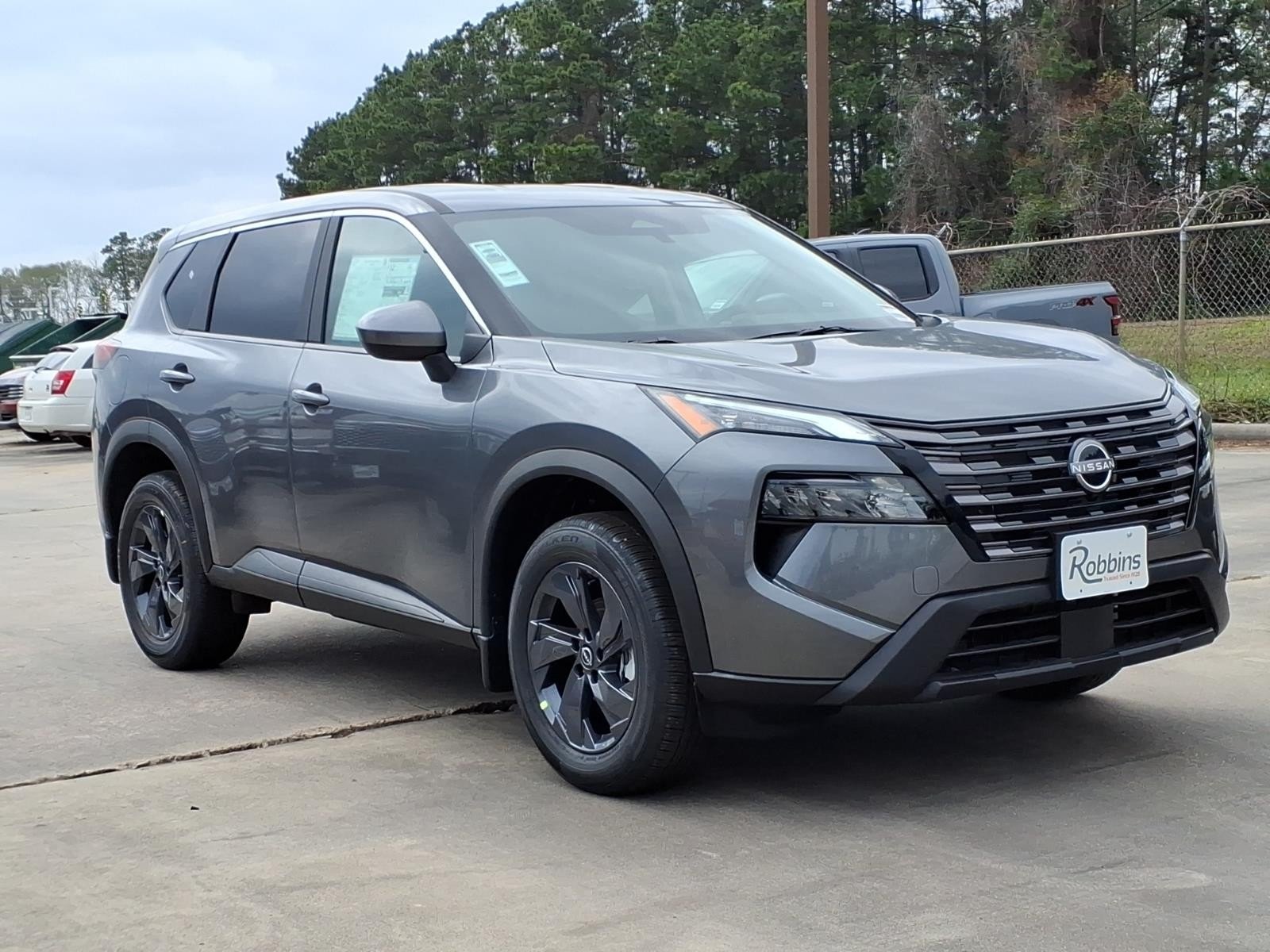 2026 Nissan Rogue Dark Armor White at Robbins Nissan