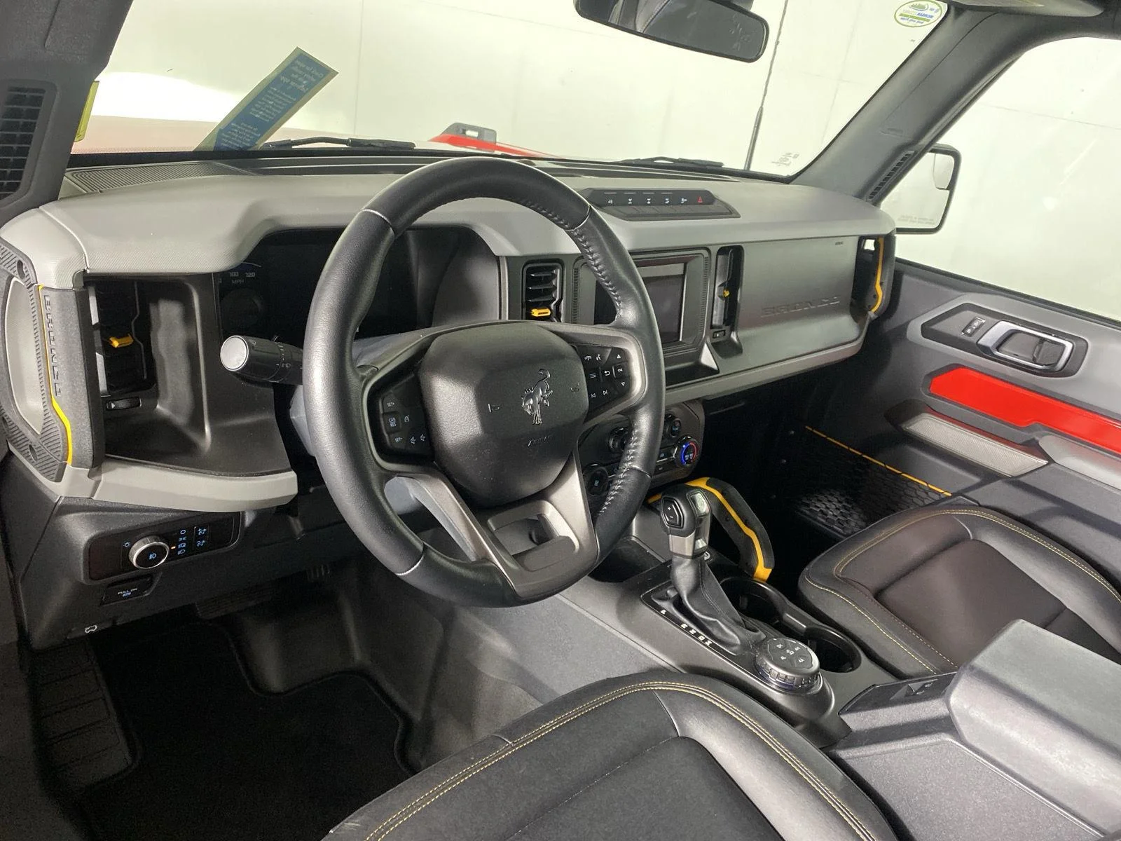 Used 2023 Race Red Ford Badlands Advanced image 2