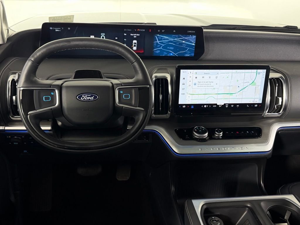 Used 2025 Black Metallic Ford Platinum image 14