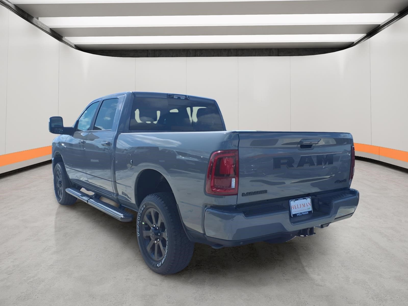 New 2026 Ceramic Gray Clear-Coat Exterior Paint RAM Laramie image 4