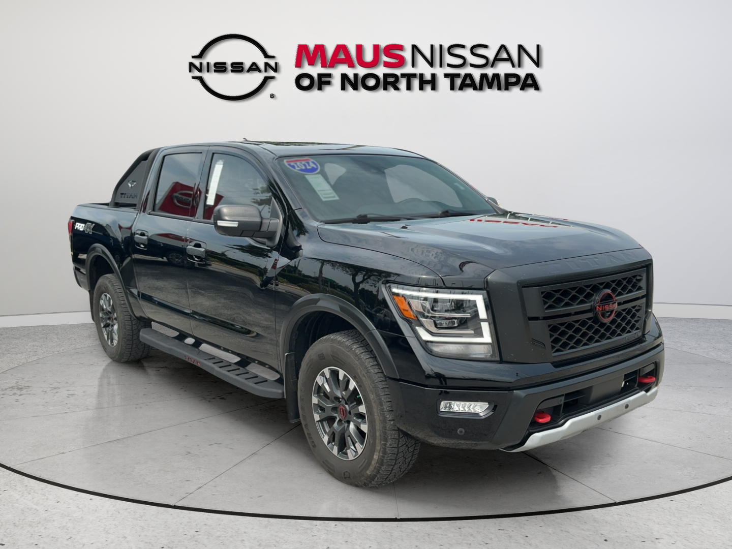 Certified Used 2024 Black Nissan PRO-4X image 1