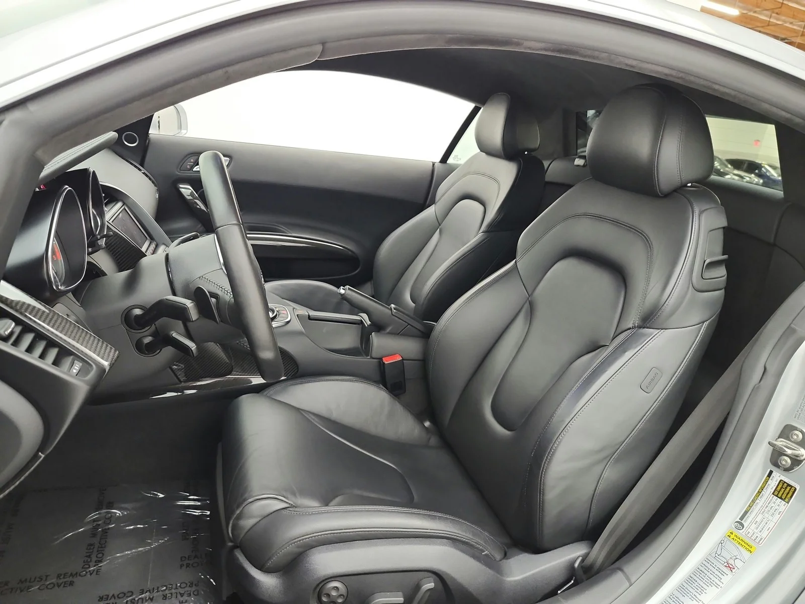 Used 2010 Ice Silver Metallic With Apollo Silver Sideblades Audi 2dr Cpe Auto quattro 4.2L image 10