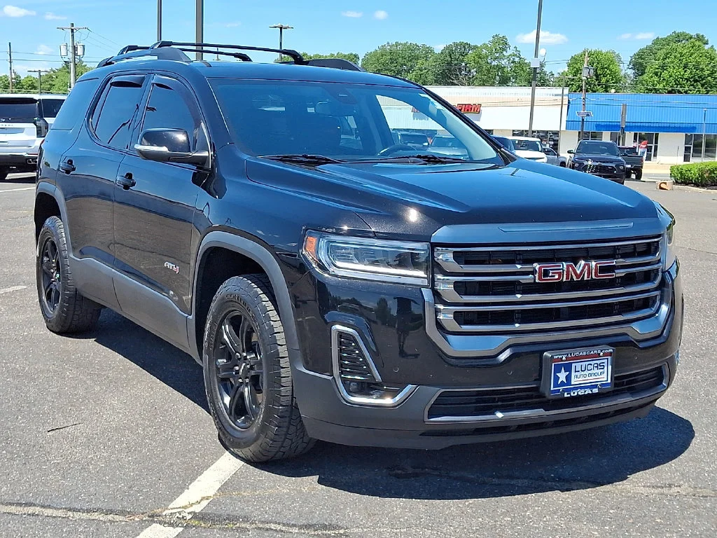 Used 2021 EBONY TWILIGHT METALLIC GMC AT4 image 2