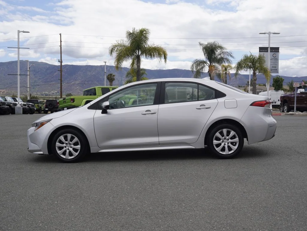 Certified Used 2025 Silver Toyota LE image 6