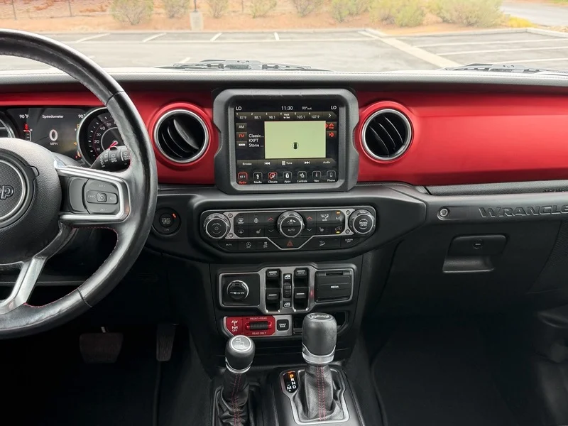Used 2019 Bright White Clea Jeep Rubicon image 15
