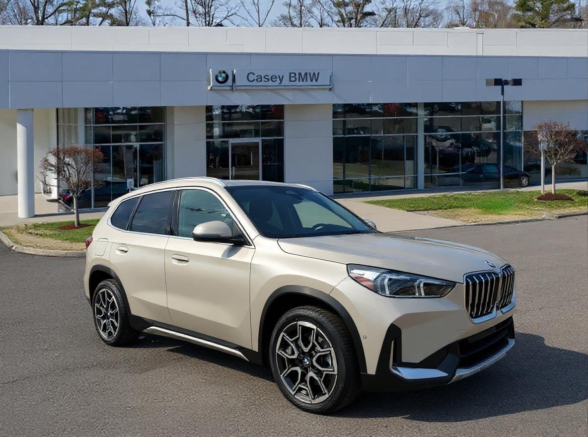 New 2026 Dune Grey Metallic BMW xDrive28i image 1