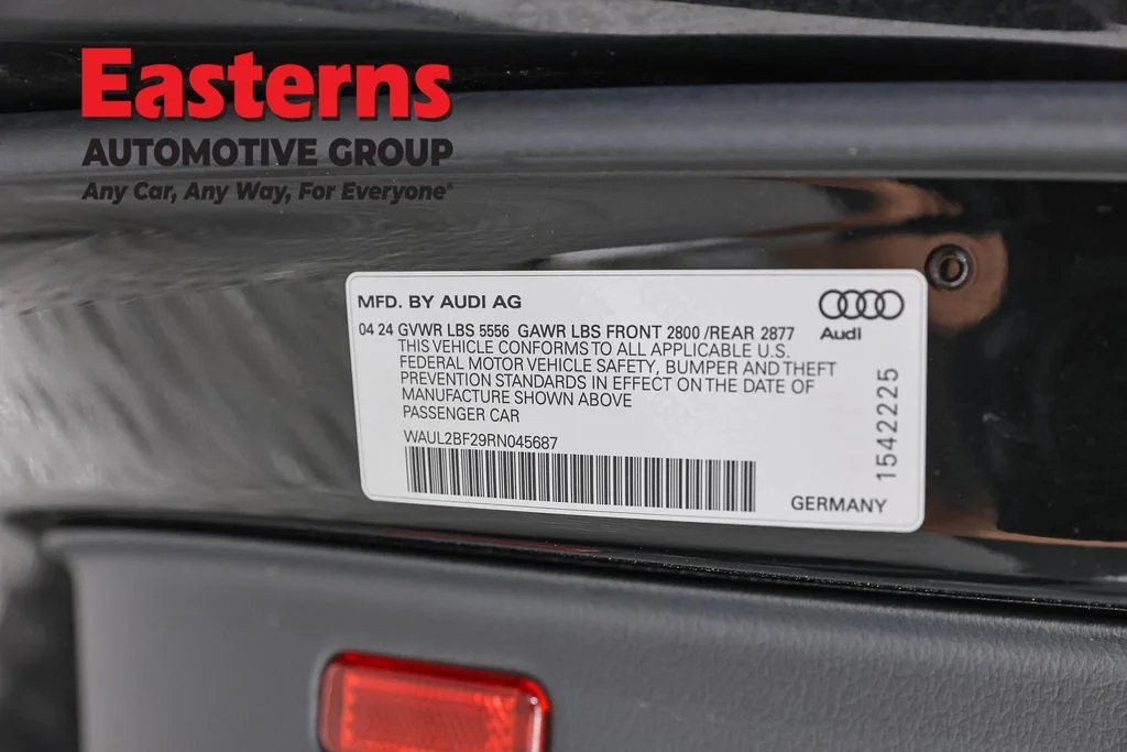 Used 2024 Black Audi 55 Premium Plus image 37
