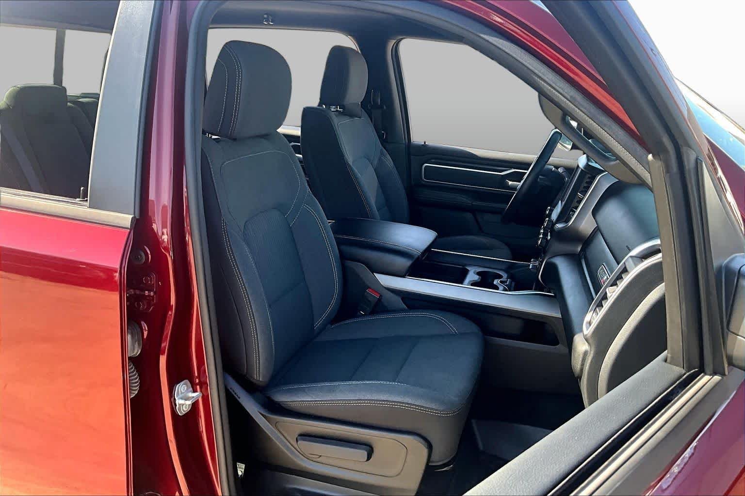 Used 2022 Delmonico Red Pearlcoat Ram Lone Star image 9