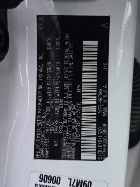 Used 2020 White Toyota TRD Pro image 3