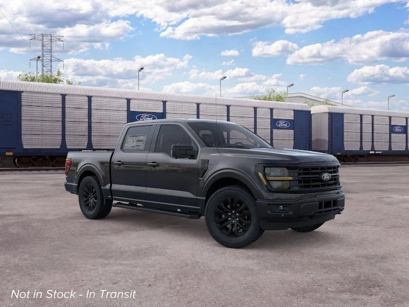 New 2026 Agate Black Metallic Ford XLT image 7