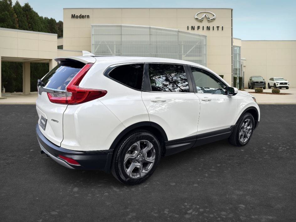 Used 2017 Diamond White Pearl Honda EX image 6