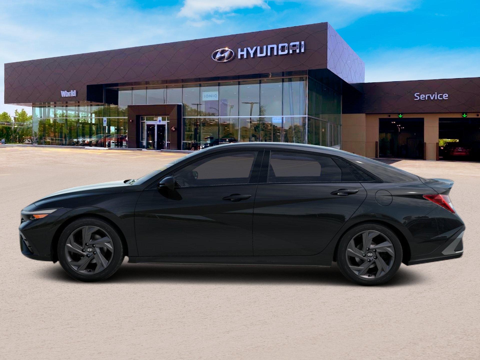 New 2026 Abyss Black Hyundai SEL Sport Plus image 3