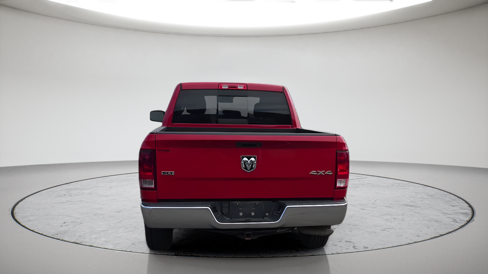 Used 2018 Flame Red Clearcoat Ram SLT image 8