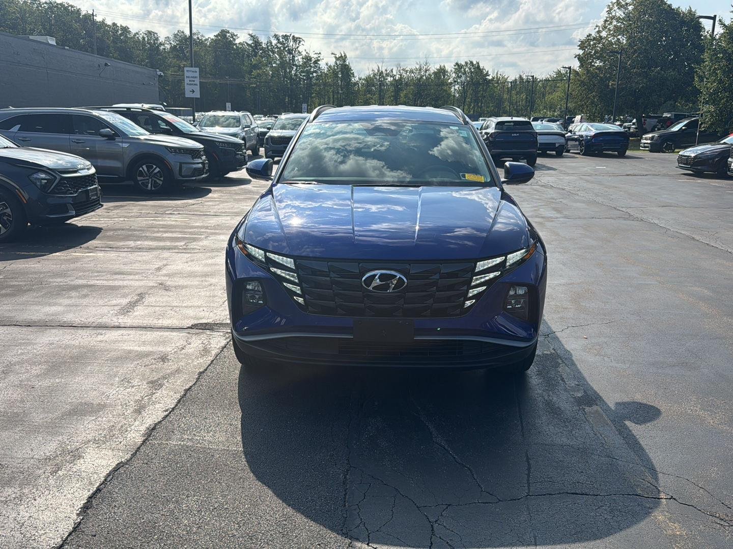Used 2024 Intense Blue Hyundai SEL image 2