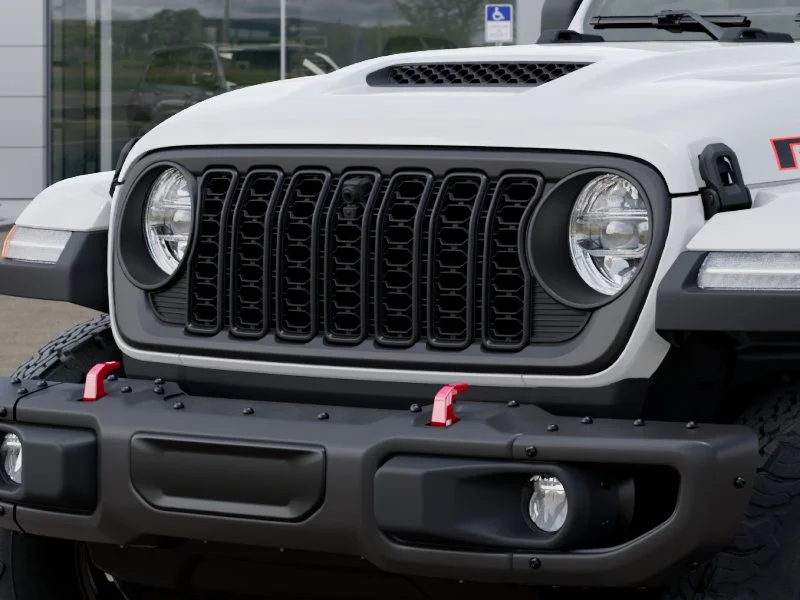 New 2027 Bright White Clear-Coat Paint Jeep Rubicon X image 12