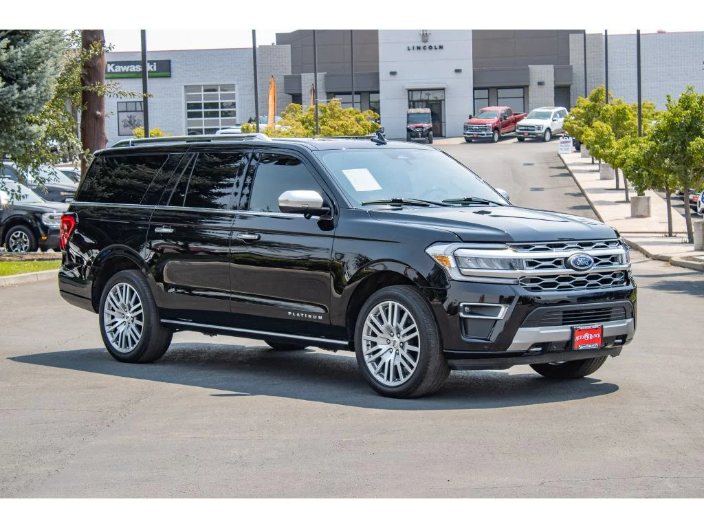 Used 2023 Agate Black Metallic Ford Platinum image 2