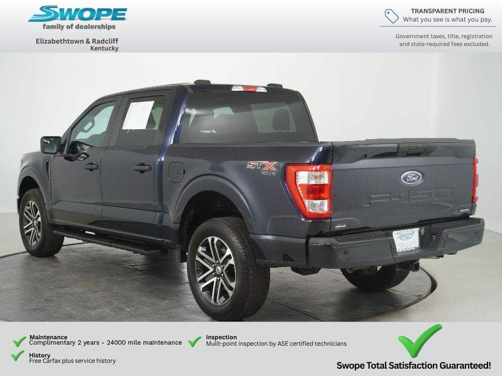 Used 2023 Antimatter Blue Metallic Ford XL image 7