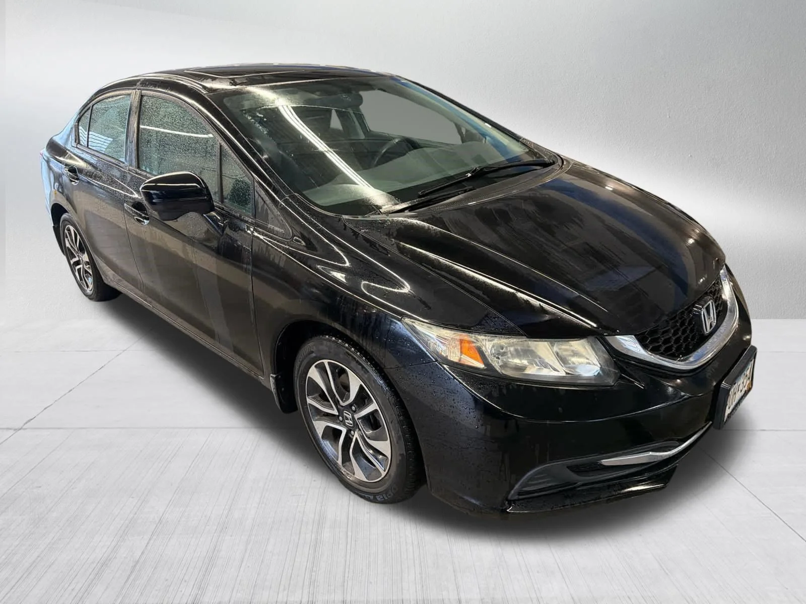 Used 2015 Crystal Black Pearl Honda EX image 3