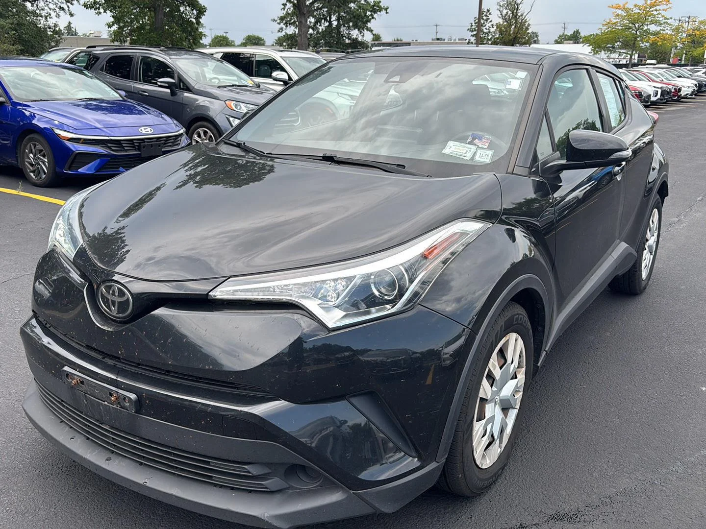Used 2019 Black Sand Pearl Toyota LE image 3