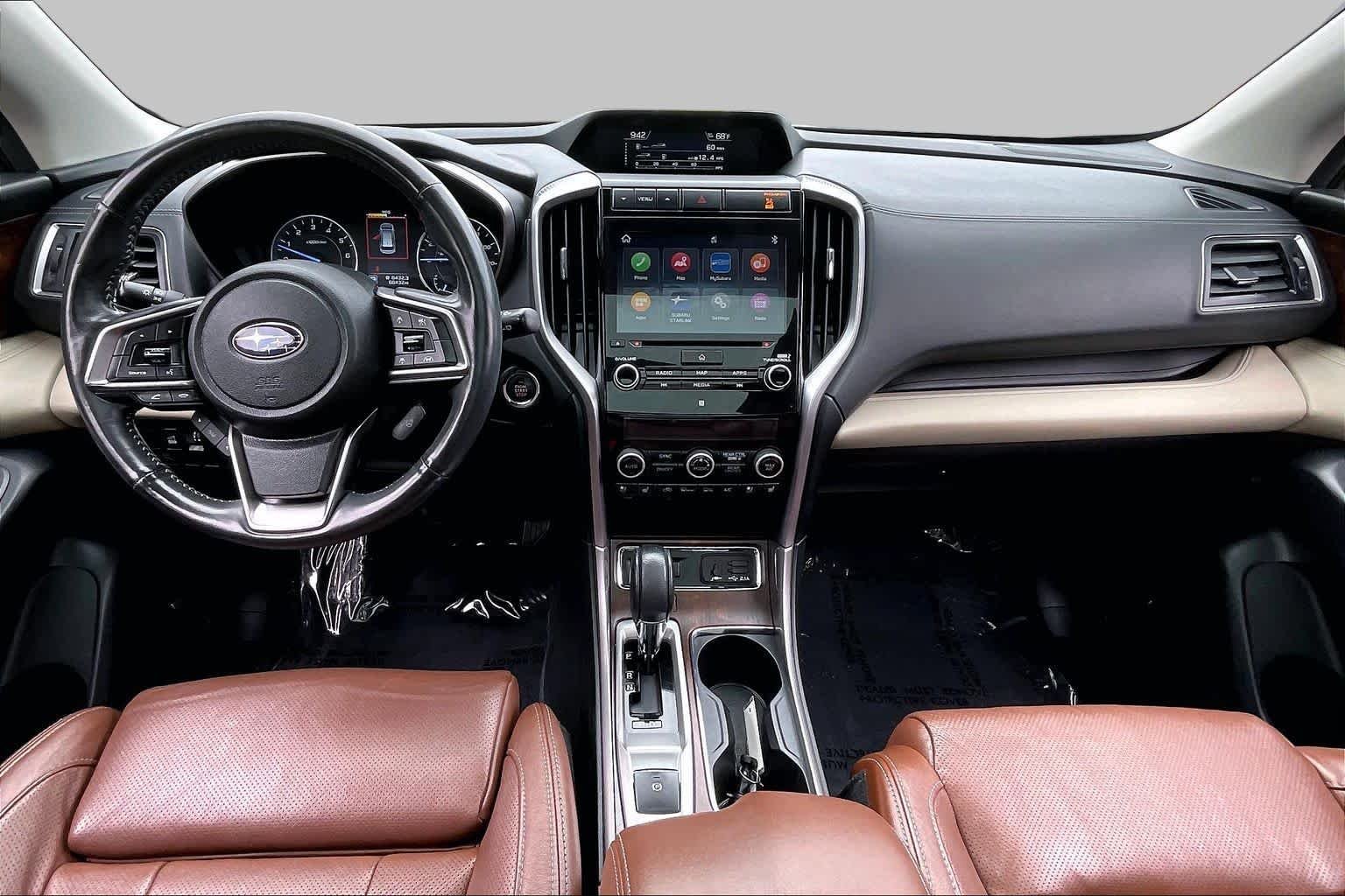 Used 2019 Crystal White Pearl Subaru Touring image 16