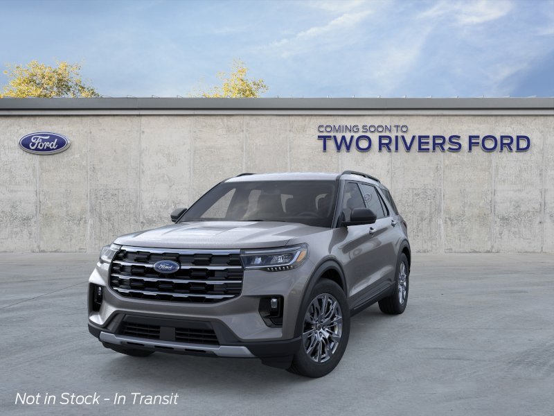 New 2026 Carbonized Gray Metallic Ford Active image 2