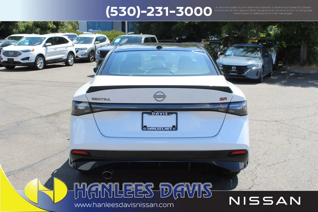 New 2026 Aspen White TriCoat / Super Black Two-tone Nissan SR image 8