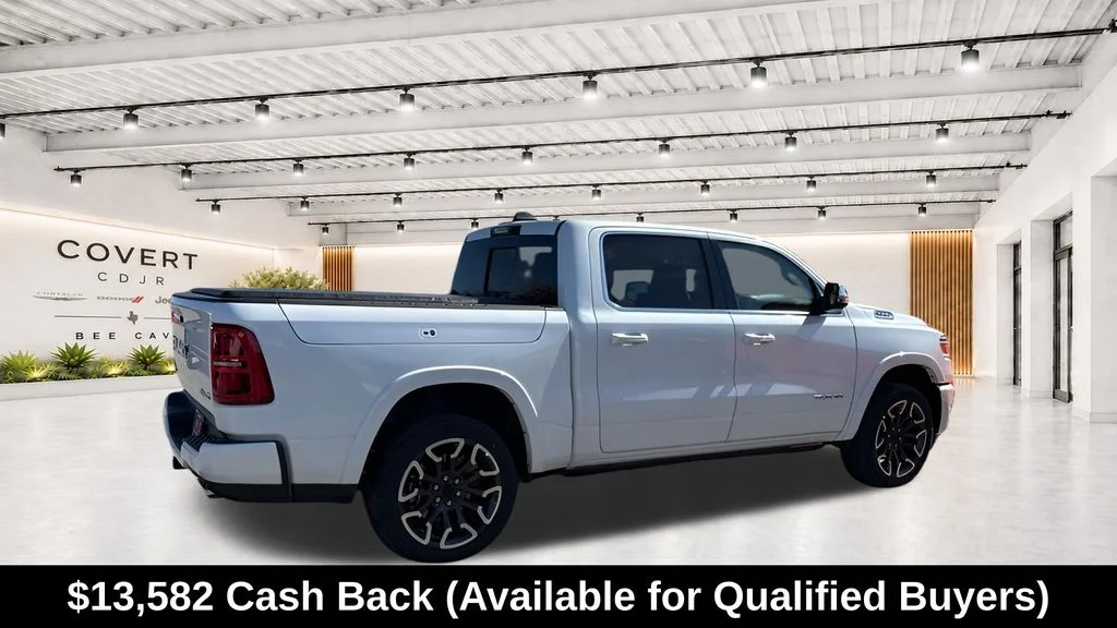 New 2026 Ivory White Tri-Coat Pearl-Coat Exterior Paint RAM Limited image 11