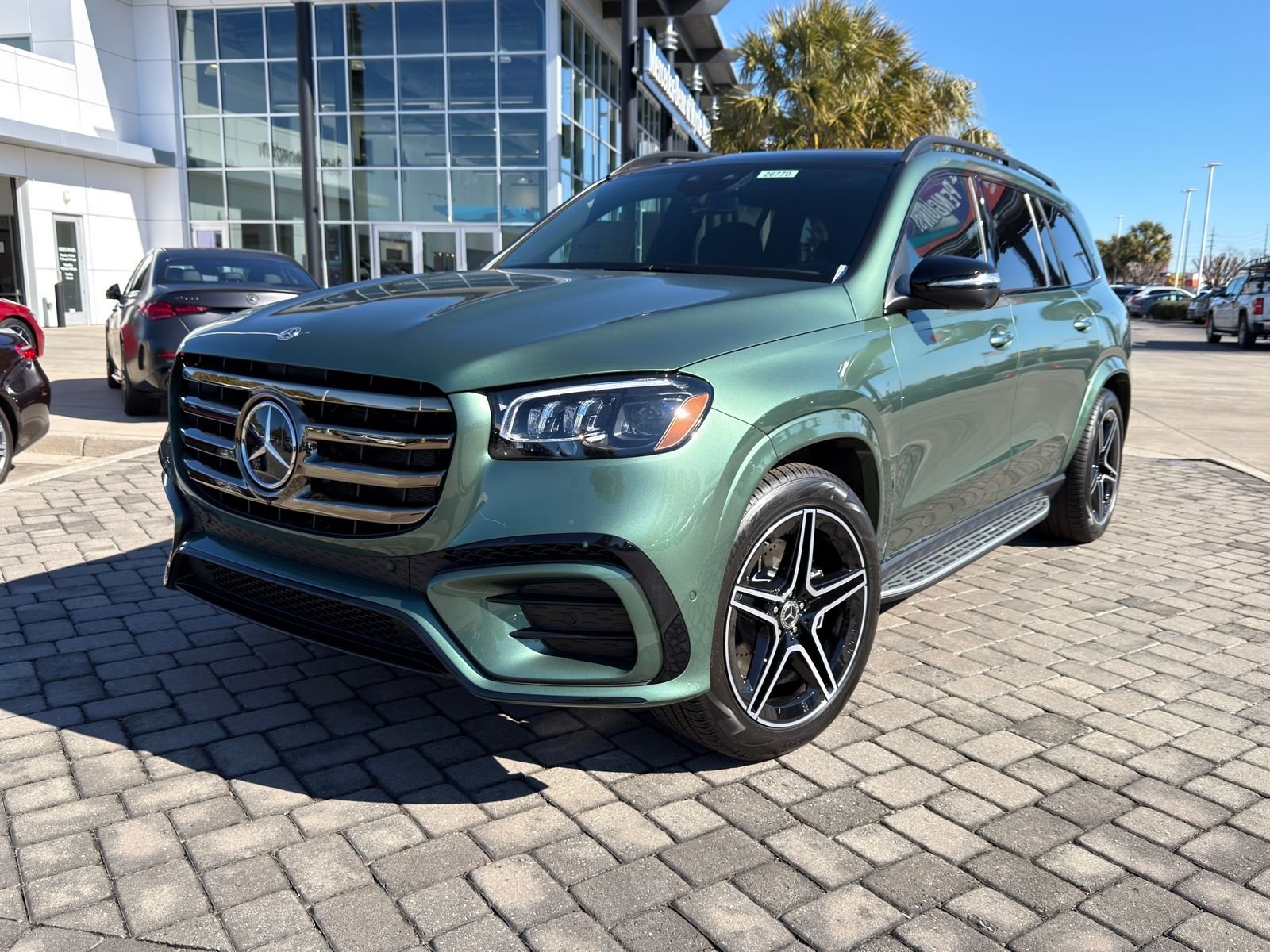 New 2026 Green Mercedes-Benz GLS 450 image 1